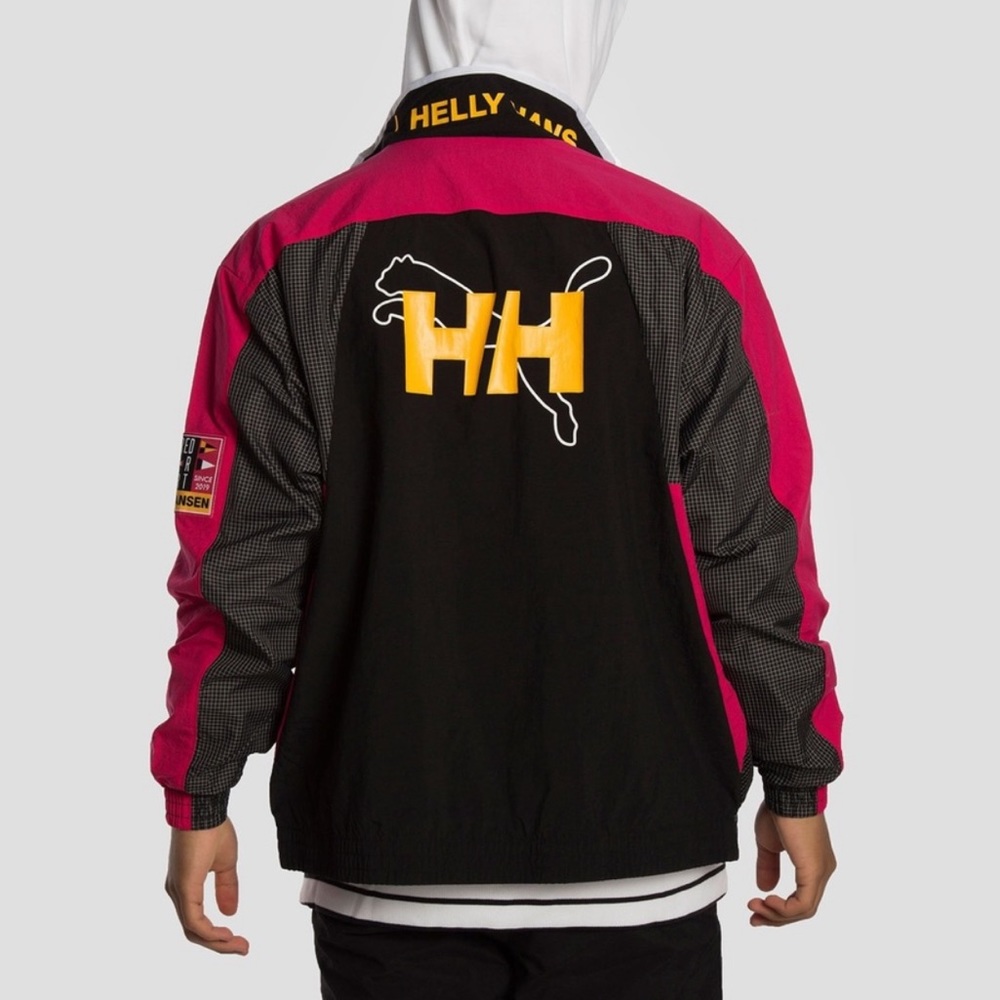 Puma x Helly Hansen Track Jacket Bright Rose Sz S